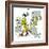 Hazel Cartoon-Ted Key-Framed Giclee Print