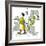 Hazel Cartoon-Ted Key-Framed Giclee Print