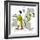 Hazel Cartoon-Ted Key-Framed Giclee Print