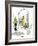 Hazel Cartoon-Ted Key-Framed Giclee Print