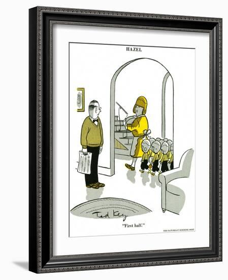 Hazel Cartoon-Ted Key-Framed Giclee Print