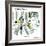 Hazel Cartoon-Ted Key-Framed Giclee Print