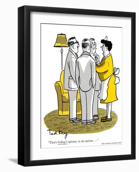 Hazel Cartoon-Ted Key-Framed Giclee Print