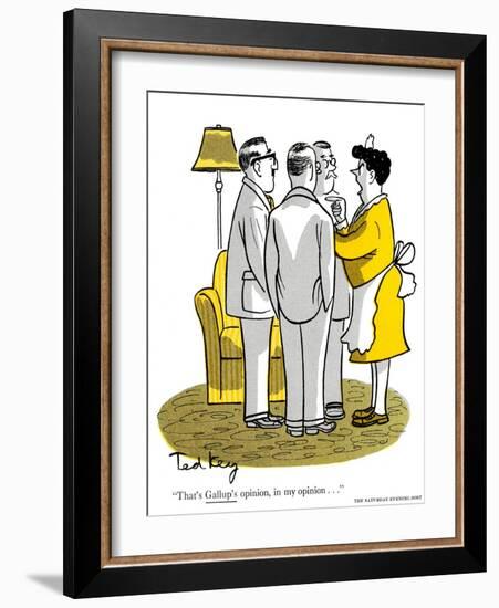 Hazel Cartoon-Ted Key-Framed Giclee Print