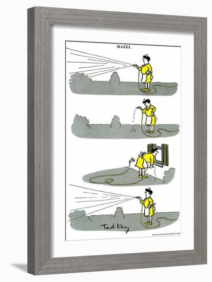 Hazel Cartoon-Ted Key-Framed Giclee Print