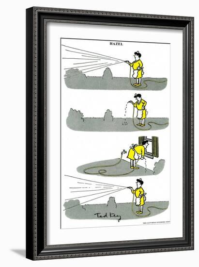 Hazel Cartoon-Ted Key-Framed Giclee Print