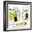 Hazel Cartoon-Ted Key-Framed Giclee Print