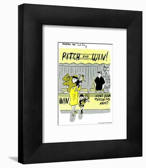 Hazel Cartoon-Ted Key-Framed Giclee Print