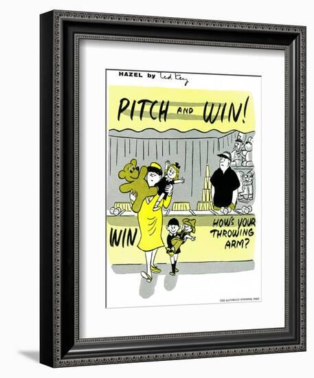 Hazel Cartoon-Ted Key-Framed Giclee Print