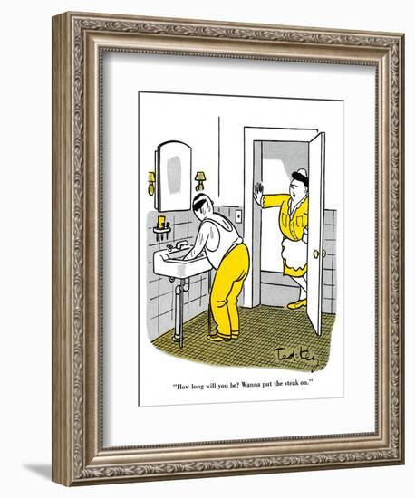 Hazel Cartoon-Ted Key-Framed Giclee Print