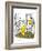 Hazel Cartoon-Ted Key-Framed Giclee Print