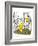 Hazel Cartoon-Ted Key-Framed Giclee Print