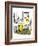 Hazel Cartoon-Ted Key-Framed Giclee Print