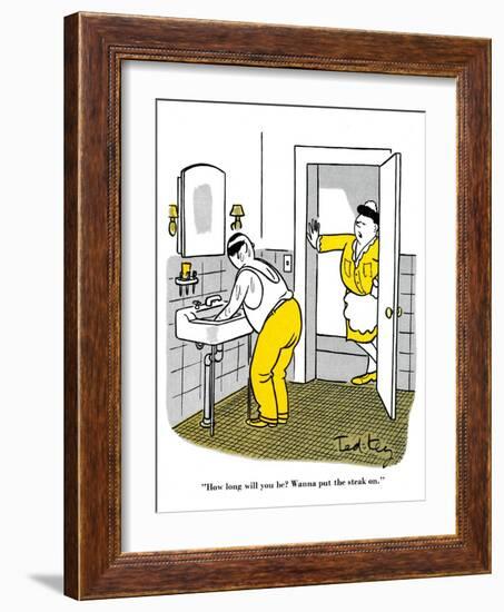 Hazel Cartoon-Ted Key-Framed Giclee Print