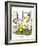 Hazel Cartoon-Ted Key-Framed Giclee Print