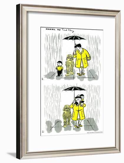 Hazel Cartoon-Ted Key-Framed Giclee Print