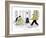 Hazel Cartoon-Ted Key-Framed Giclee Print