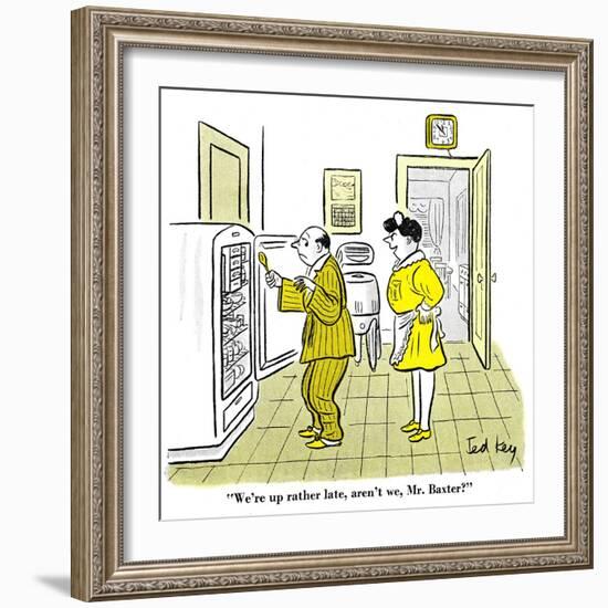 Hazel Cartoon-Ted Key-Framed Giclee Print