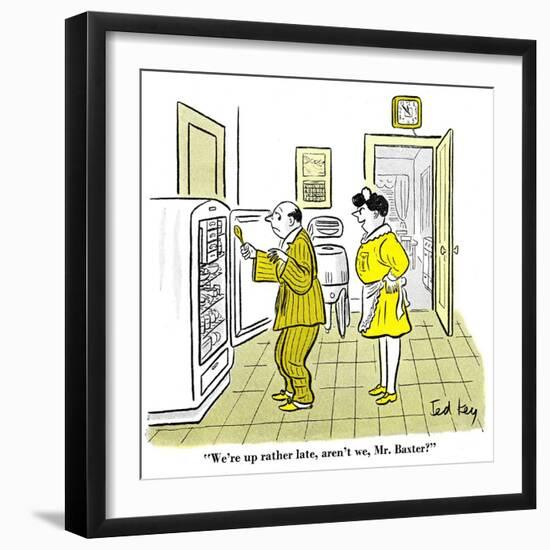 Hazel Cartoon-Ted Key-Framed Giclee Print