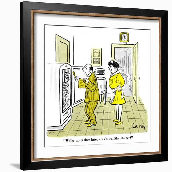 Hazel Cartoon-Ted Key-Framed Giclee Print