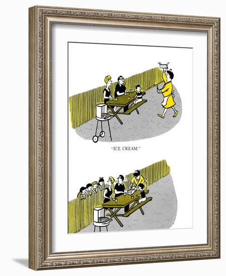 Hazel Cartoon-Ted Key-Framed Giclee Print