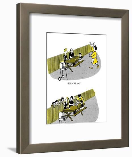 Hazel Cartoon-Ted Key-Framed Giclee Print