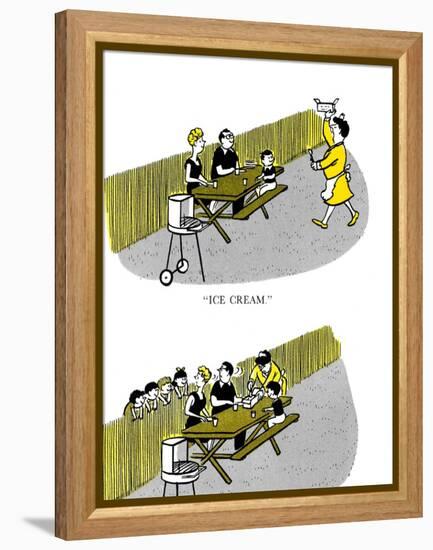 Hazel Cartoon-Ted Key-Framed Premier Image Canvas