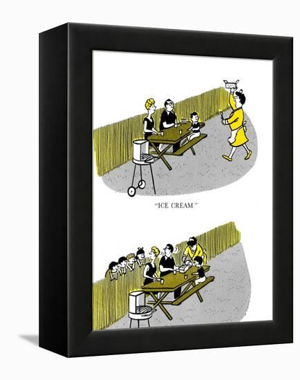 Hazel Cartoon-Ted Key-Framed Premier Image Canvas