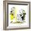 Hazel Cartoon-Ted Key-Framed Giclee Print