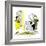 Hazel Cartoon-Ted Key-Framed Giclee Print