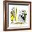 Hazel Cartoon-Ted Key-Framed Giclee Print