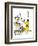 Hazel Cartoon-Ted Key-Framed Giclee Print