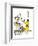 Hazel Cartoon-Ted Key-Framed Giclee Print