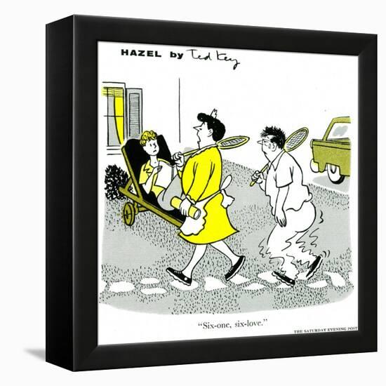 Hazel Cartoon-Ted Key-Framed Premier Image Canvas