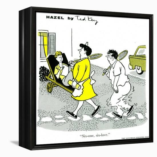 Hazel Cartoon-Ted Key-Framed Premier Image Canvas