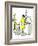 Hazel Cartoon-Ted Key-Framed Giclee Print