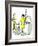 Hazel Cartoon-Ted Key-Framed Giclee Print