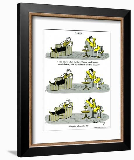 Hazel Cartoon-Ted Key-Framed Giclee Print