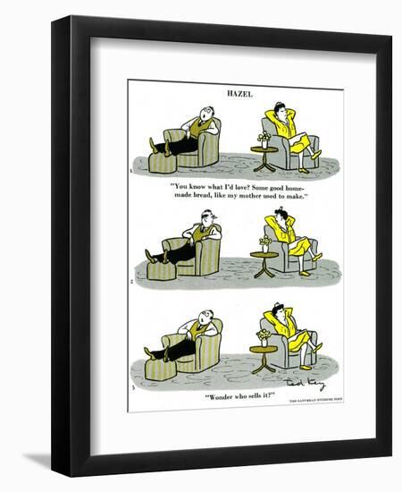 Hazel Cartoon-Ted Key-Framed Giclee Print