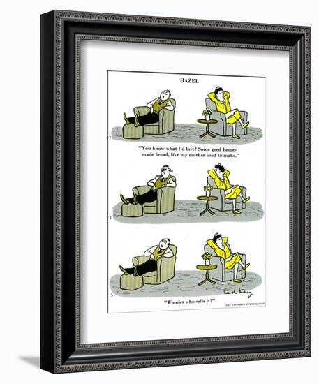 Hazel Cartoon-Ted Key-Framed Giclee Print