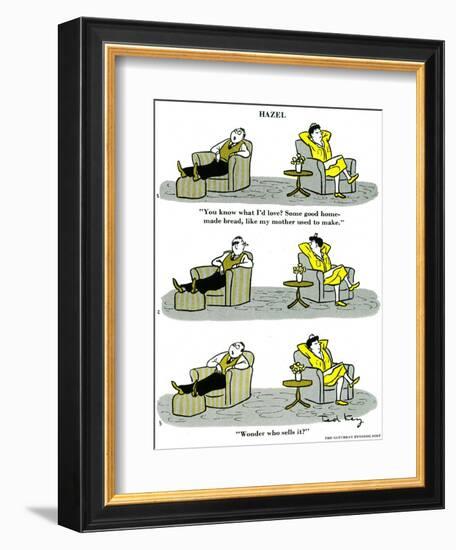 Hazel Cartoon-Ted Key-Framed Giclee Print