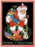 Santa and the Toys - Child Life-Hazel Frazee-Giclee Print