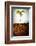 Hazel Tree Seedling and Exposed Root-David Aubrey-Framed Photographic Print