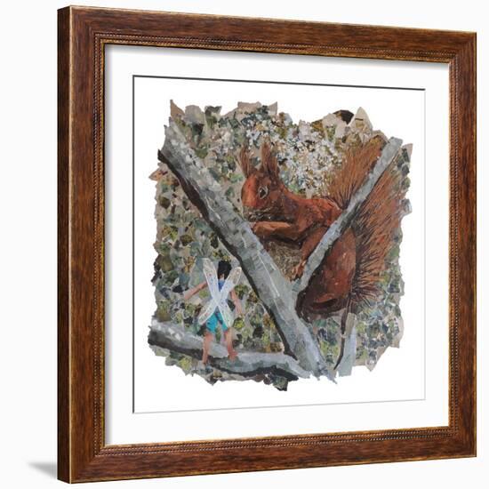 Hazelnut Hunt-Kirstie Adamson-Framed Giclee Print