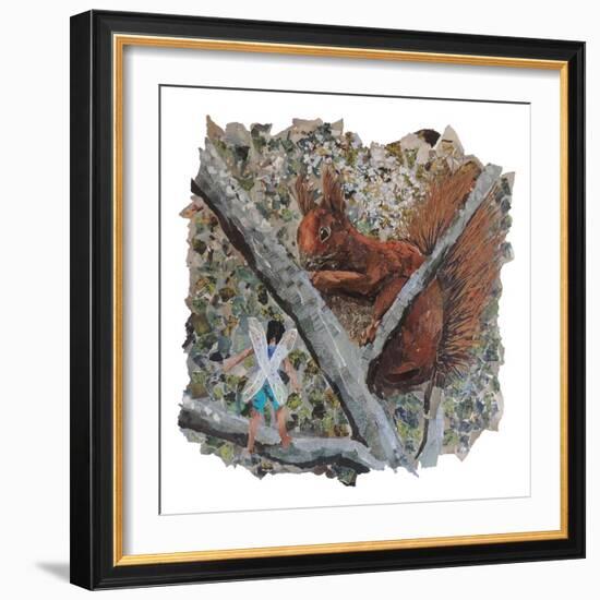 Hazelnut Hunt-Kirstie Adamson-Framed Giclee Print