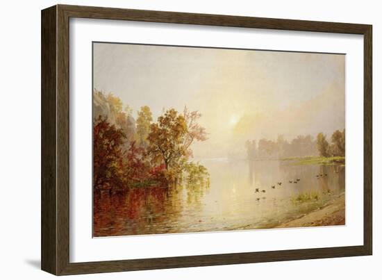 Hazy Afternoon, Autumn, 1873-William Bradford-Framed Giclee Print