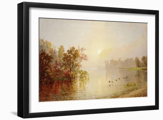 Hazy Afternoon, Autumn, 1873-William Bradford-Framed Giclee Print