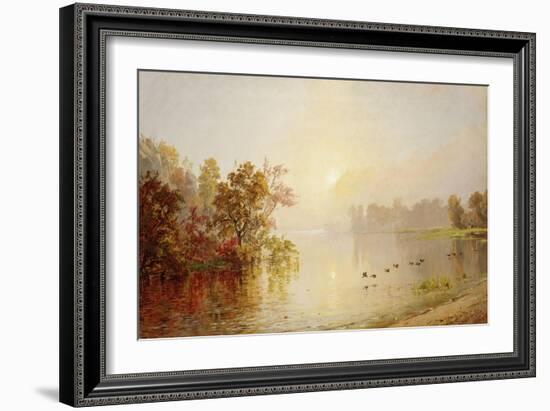 Hazy Afternoon, Autumn, 1873-William Bradford-Framed Giclee Print