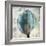 Hazy Grey Blue-Jace Grey-Framed Art Print