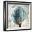 Hazy Grey Blue-Jace Grey-Framed Art Print